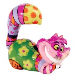 Disney Britto Cheshire Cat Mini Figurine Gift Boxed