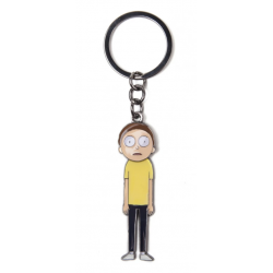 Rick & Morty - Morty With Movable Head Metal Keychain
