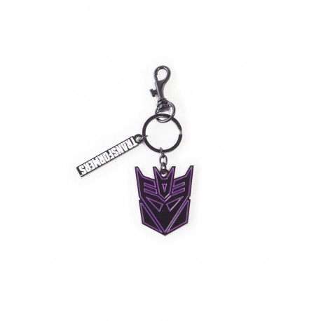 Hasbro - Transformers - Decepticons Face Metal Keychain