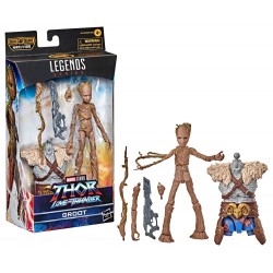 Thor: Love and Thunder Marvel Legends Series Action Figure 2022 Marvel's Korg BAF 6: Groot 15 cm