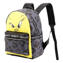 Looney Toones Fashion Backpack Tweety Angry Face