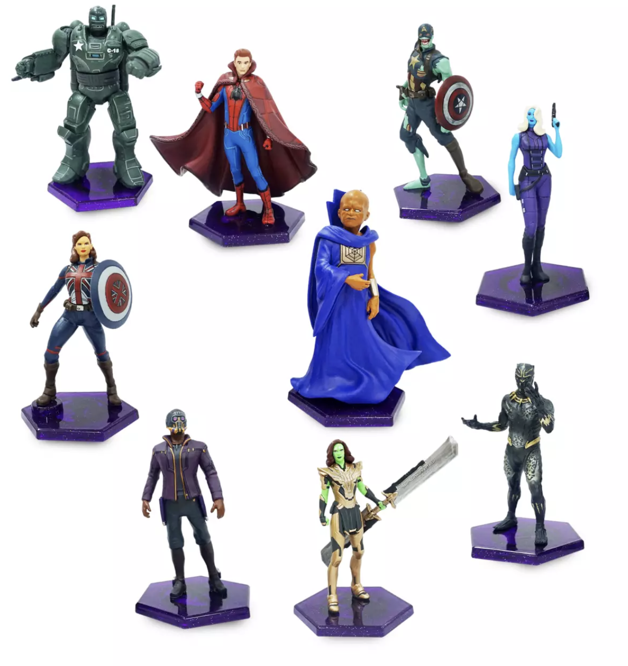 Disney Store Marvel Mega Figurine Playset