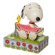 Peanuts Traditions - Snoopy and Woodstock eating Watermelon Figurine