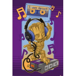 Guardians Of The Galaxy Groot Cassette - Maxi Poster N1