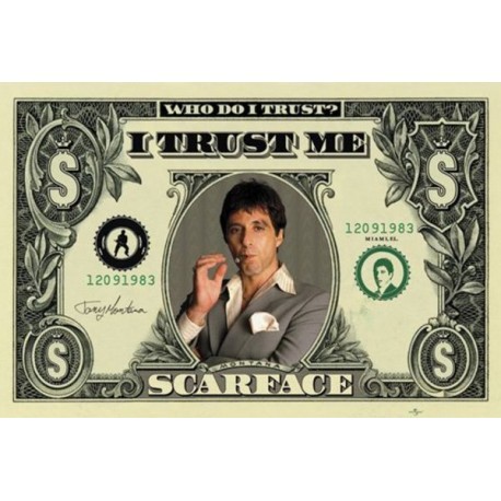 Scarface Dollar - Maxi Poster