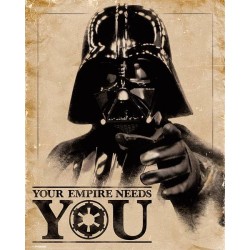 Star Wars Classic Your Empire Needs You - Mini Poster N922