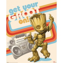 Guardians of the Galaxy Vol. 2 Get Your Groot On - Mini Poster N928