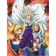 Dragon Ball Z: Heroes vs Cell 30 x 40 cm Glass Poster