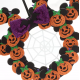 Walt Disney World Mickey and Minnie Halloween Wreath