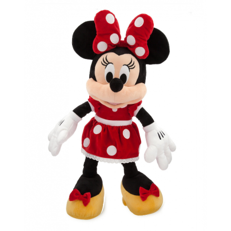 Disney Minnie Mouse Rood Knuffel Groot