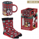 Disney Mickey set socks + mug (Size 40-46)