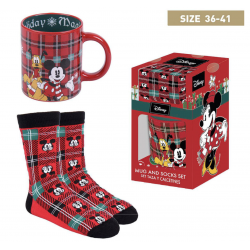 Disney Mickey set socks + mug (36-41)
