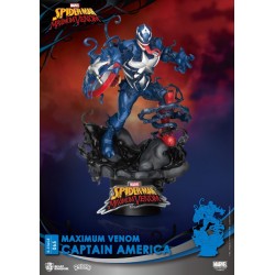 Marvel: Maximum Venom Captain America PVC Diorama