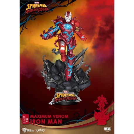 Marvel: Maximum Venom Iron Man PVC Diorama