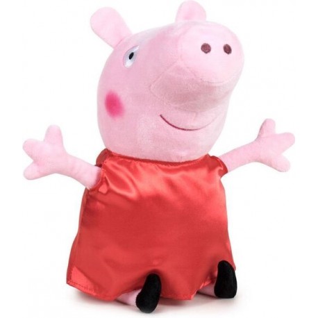 Peppa Pig: Peppa Pig Satin Dress 20 cm Plush