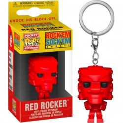 Rock 'Em Sock 'Em Robots Red Rocker Pocket POP! Vinyl Keychain 4 cm