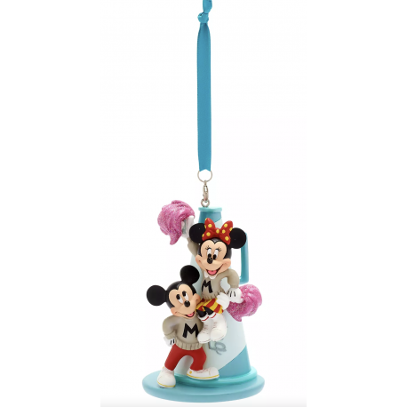 Disney Mickey and Minnie Cheer Hanging Ornament