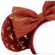 Disney Minnie Mouse Cranberry Ears Headband For Adults
