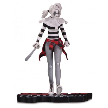 DC Comics Red, White & Black Statue Harley Quinn by Steve Pugh 18 cm