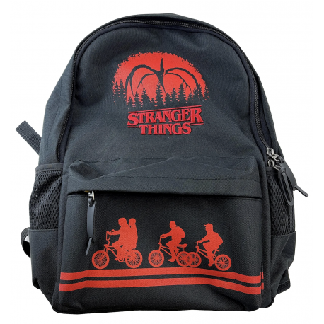 Stranger Things Backpack - Silhouette Black/Red