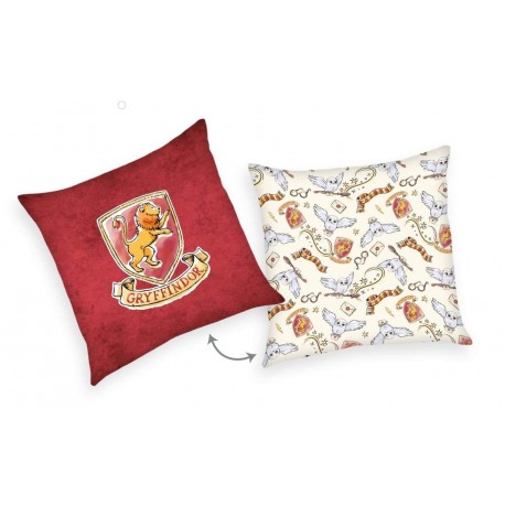 Harry Potter Pillow Logo 40 x 40 cm Gryffindor - Wondertoys.nl