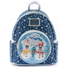 Loungefly Disney Snowman Mickey & Minnie backpack 26cm