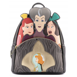 Loungefly Disney Cinderella The Tremaines Villains backpack 26cm