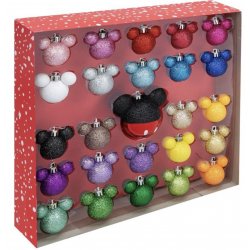 Disney Mickey Mouse Baubles Giftbox (25 pcs.)