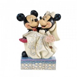 Disney Traditions - Congratulations - Mickey & Minnie Mouse Figurine