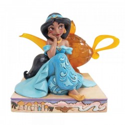 Disney Traditions - Jasmine and Genie Lamp Figurine