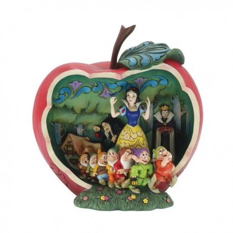 Disney Traditions - Snow White Apple Scene Masterpiece Figurine