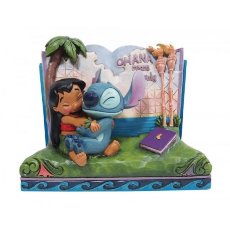 Disney Traditions - Lilo and Stitch Storybook Figurine
