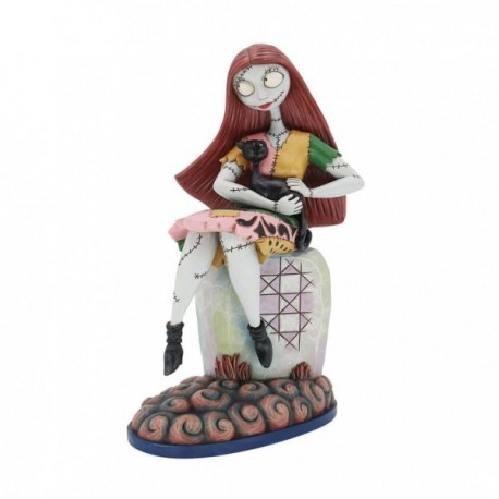 Disney Traditions - Sally on Gravestone Figurine