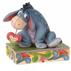 Disney Traditions - Heart on a String - Eeyore Figurine