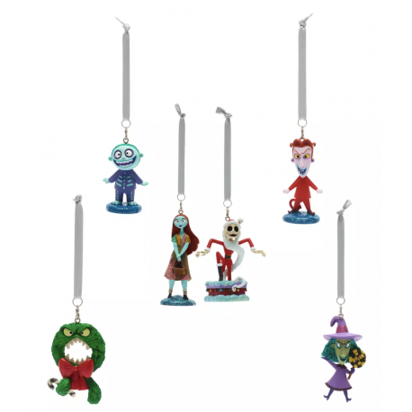 Disney The Nightmare Before Christmas Hanging Ornaments, Set of 6