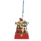 Disney Woody and Buzz Lightyear Singing Hanging Ornament, Toy Story