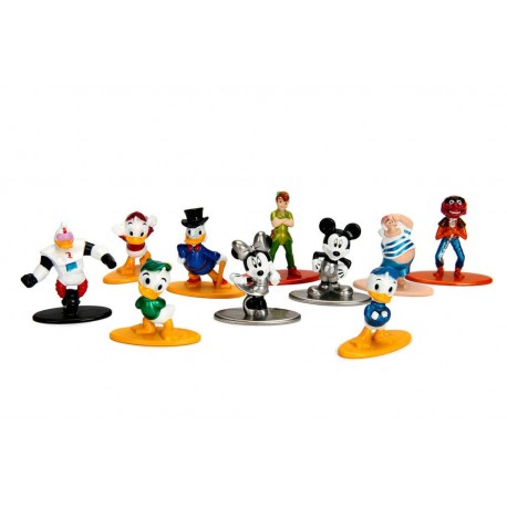 Disney Nano Metalfigs Diecast Mini Figures 10-Pack Wave 2 4 cm