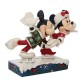 Disney Traditions - Mickey and Minnie Ice Skating Figurine