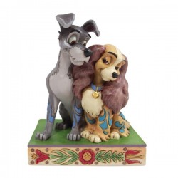 Disney Traditions - Lady & the Tramp Love Figurine