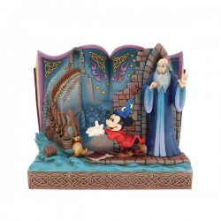 Disney Traditions - Sorcerer Mickey Storybook Figurine
