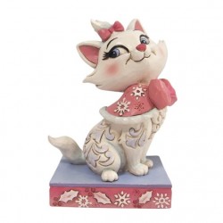 Disney Traditions - Christmas Marie Personality Pose Figurine