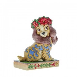 Disney Traditions - Christmas Lady Personality Pose Figurine