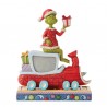 Jim Shore - Grinch on Train Figurine