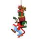 Disney Goofy with Stacked Presents Hanging Ornament