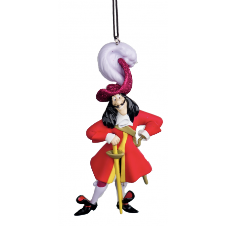 Disney Villains Captain Hook Hanging Ornament, Peter Pan