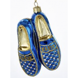 Elvis Presley Blue Suede Shoes Hanging Ornament