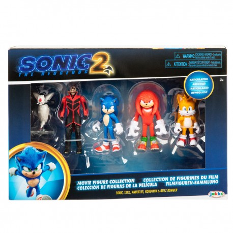 Sonic The Hedgehog Sonic 2 Figure Playset 5 figures 6cm