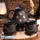 Harry Potter - Giftset -Teapot with Hogwarts Cauldrons Set