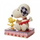 Snoopy with Hearts Garland Figurine