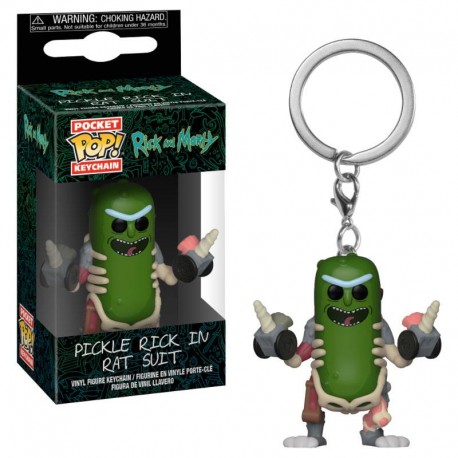 Funko Pocket Pop Rick & Morty Pickle Rick In Rat Suit